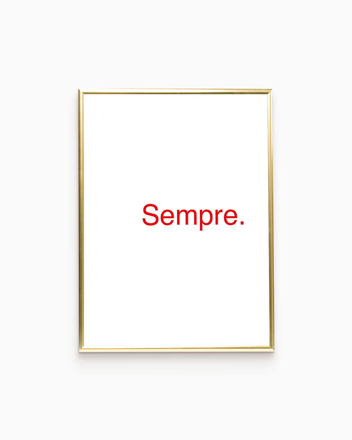 Poster Personalizzato Sempre