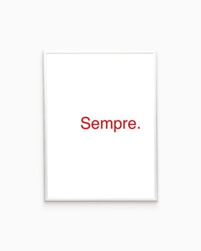 Poster Personalizzato Sempre