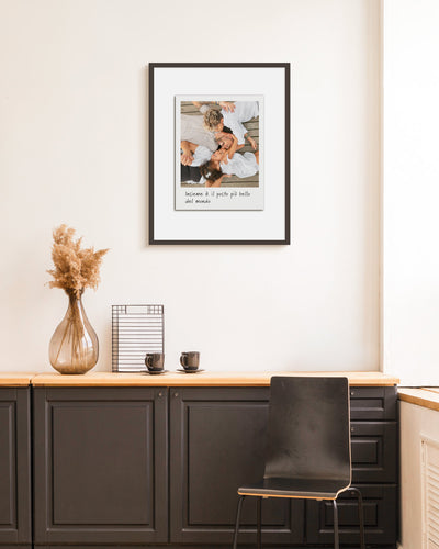 Poster Personalizzato Polaroid con dedica