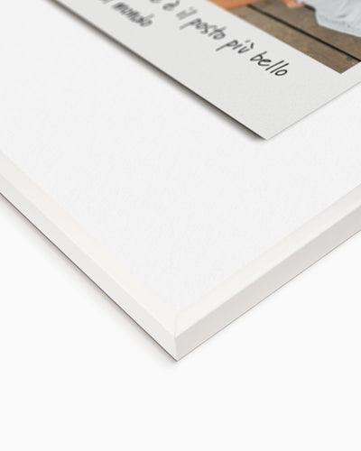 Poster Personalizzato Polaroid con dedica