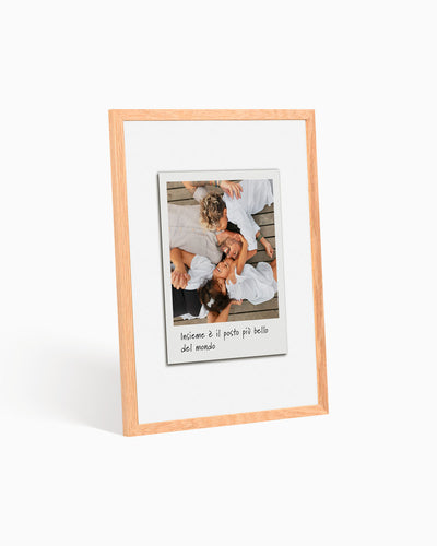 Poster Personalizzato Polaroid con dedica