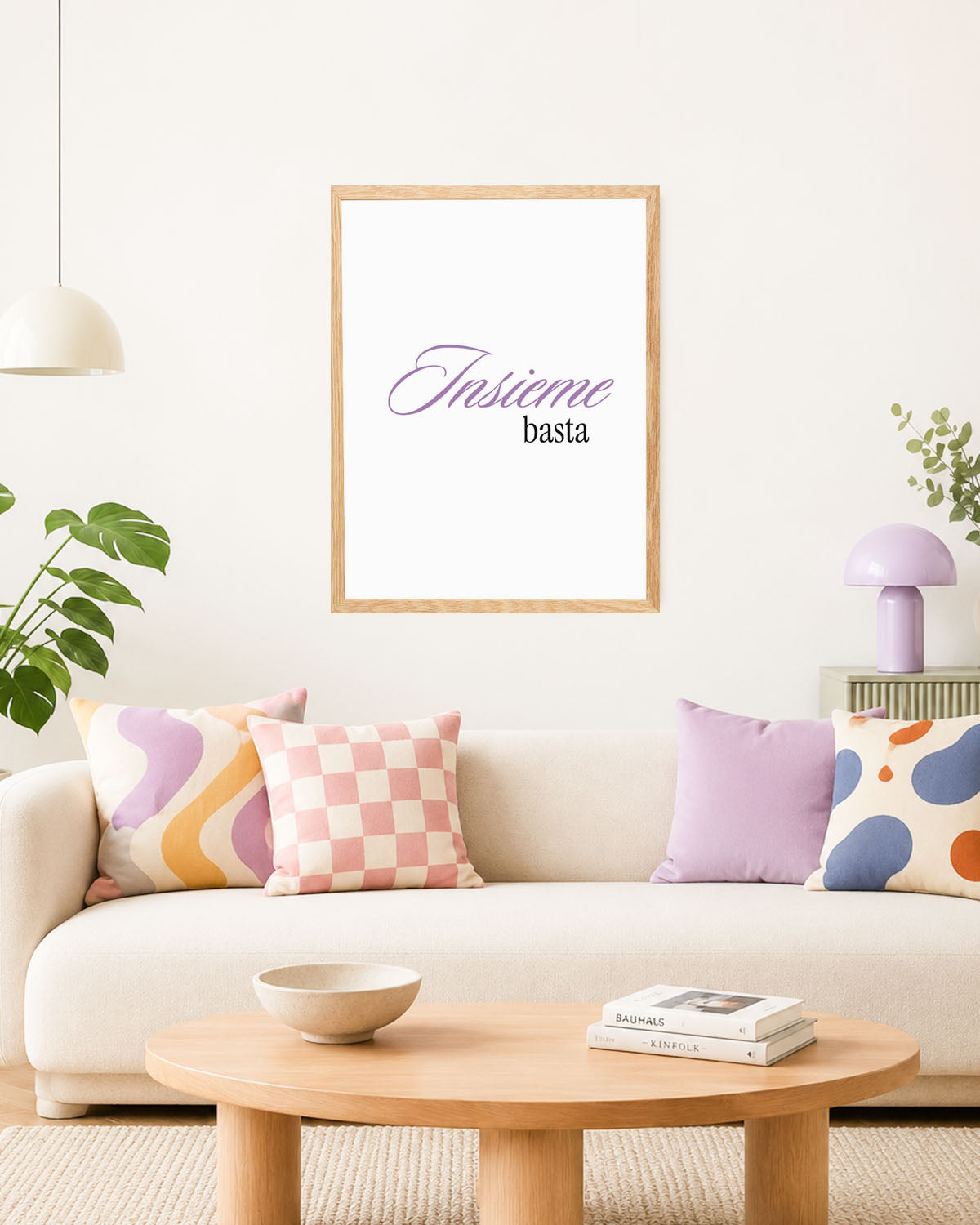 poster Typography con testi e citazioni, decorazione casa ideale per ambienti moderni 