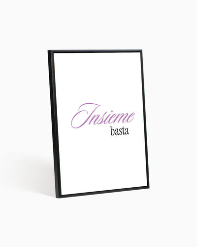 poster Typography con testi e citazioni, decorazione casa ideale per ambienti moderni 
