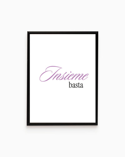 poster Typography con testi e citazioni, decorazione casa ideale per ambienti moderni 