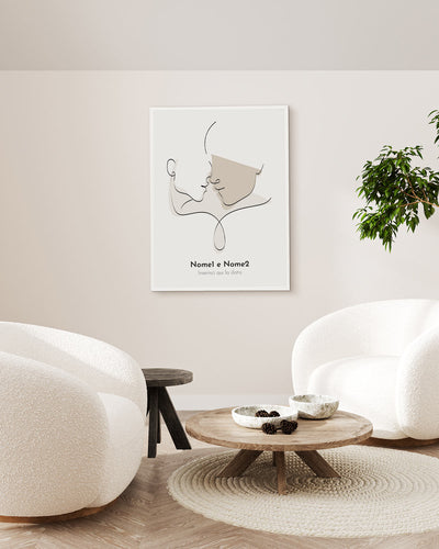 poster personalizzato idea regalo per casa moderna 