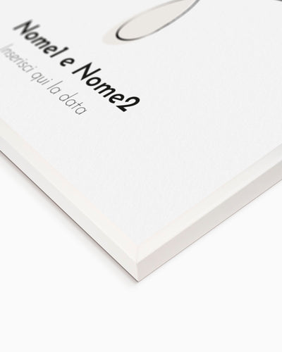poster personalizzato idea regalo per casa moderna 