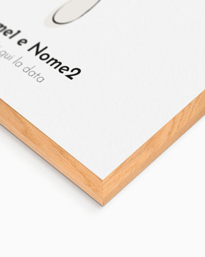 poster personalizzato idea regalo per casa moderna 