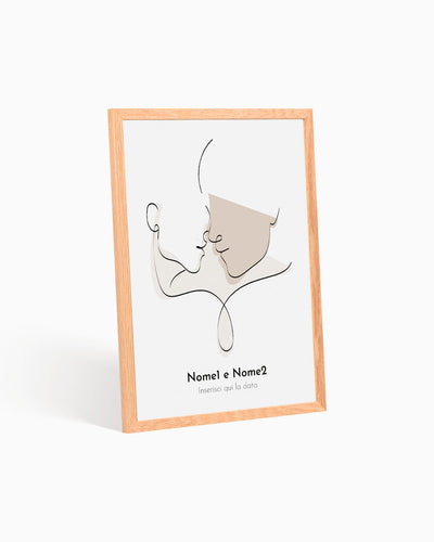 poster personalizzato idea regalo per casa moderna 
