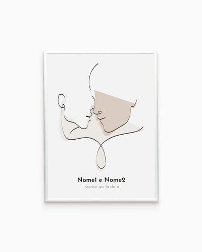 poster personalizzato idea regalo per casa moderna 