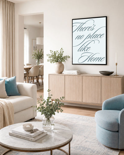 poster Typography con testi e citazioni, decorazione casa ideale per ambienti moderni 