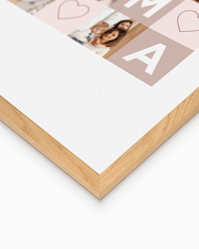 Poster Personalizzato Collage Mamma