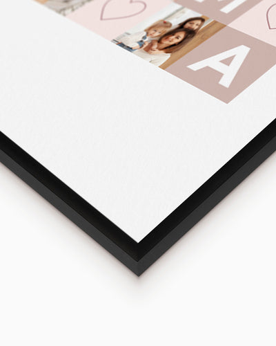 Poster Personalizzato Collage Mamma