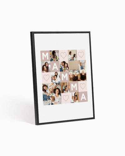 Poster Personalizzato Collage Mamma
