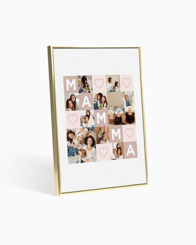 Poster Personalizzato Collage Mamma