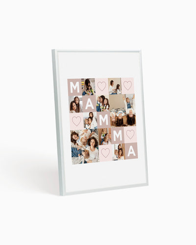 Poster Personalizzato Collage Mamma