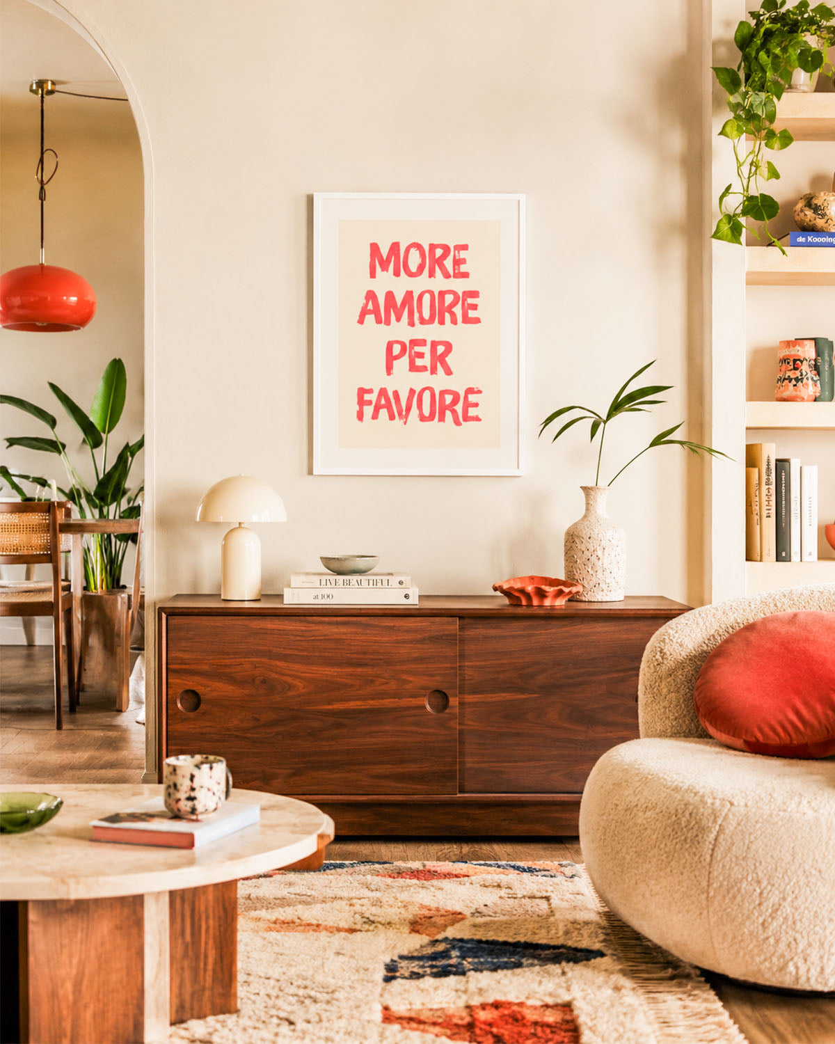 poster Typography con testi e citazioni, decorazione casa ideale per ambienti moderni 