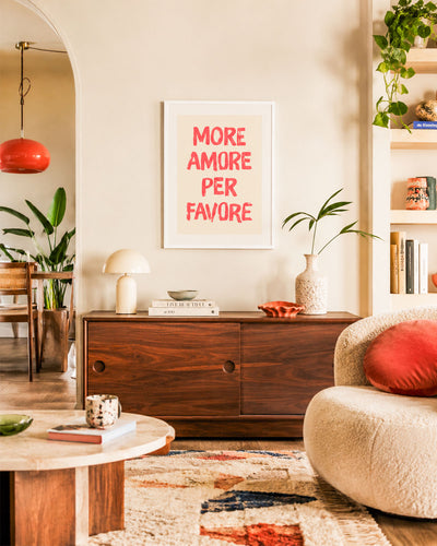 poster Typography con testi e citazioni, decorazione casa ideale per ambienti moderni 