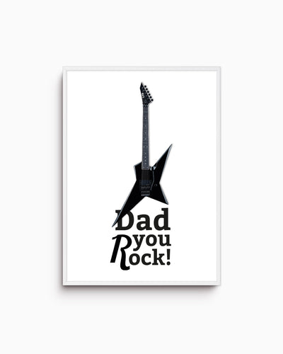 Poster Dad you rock