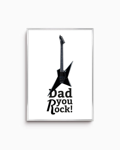 Poster Dad you rock