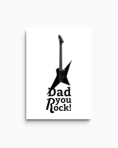 Poster Dad you rock