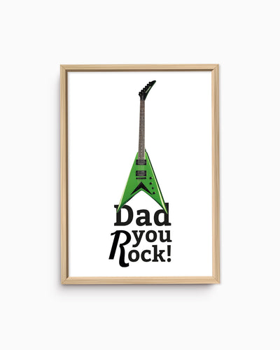 Poster Dad you rock