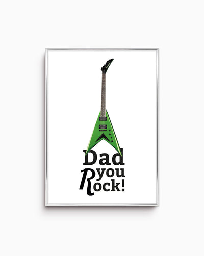 Poster Dad you rock