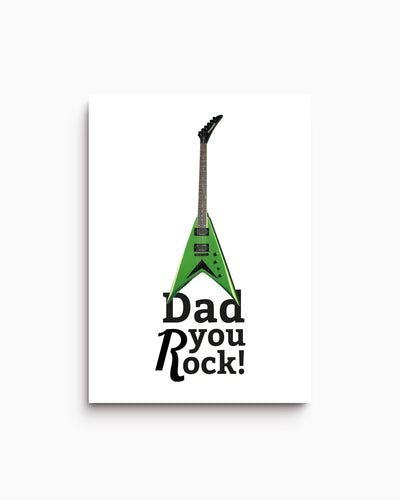 Poster Dad you rock