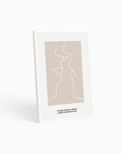 poster personalizzato per coppie poster moderno amore #colore_cornice-bianca