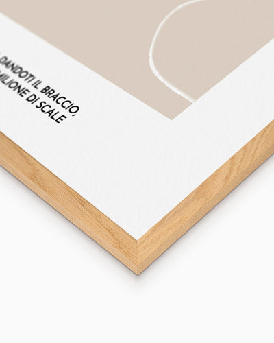 poster personalizzato per coppie poster moderno amore #colore_cornice-wood-natural
