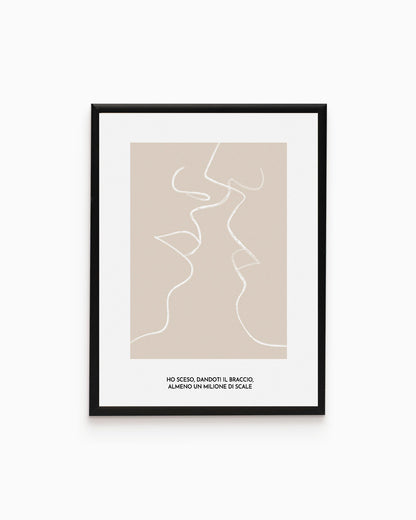 poster personalizzato per coppie poster moderno amore 