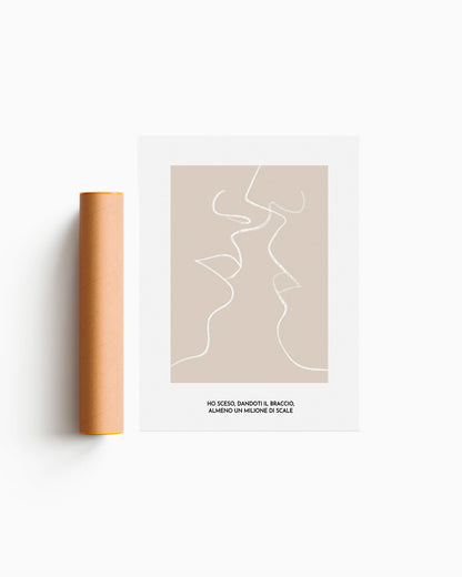 poster personalizzato per coppie poster moderno amore 
