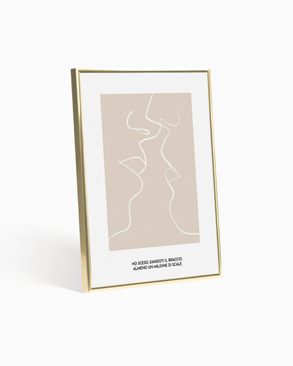 poster personalizzato per coppie poster moderno amore 
