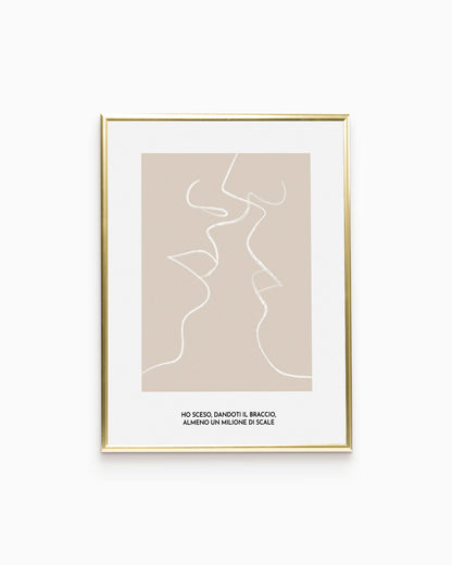 poster personalizzato per coppie poster moderno amore 