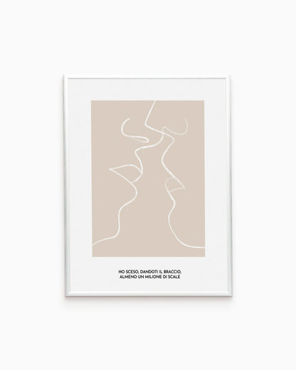 poster personalizzato per coppie poster moderno amore 