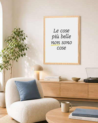 poster Typography con testi e citazioni, decorazione casa ideale per ambienti moderni 