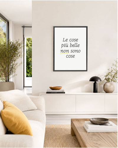 poster Typography con testi e citazioni, decorazione casa ideale per ambienti moderni 