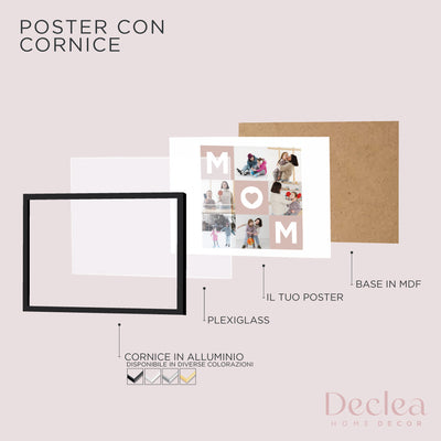 Poster Personalizzato Collage MuM