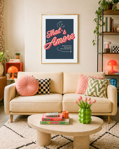 poster Typography con testi e citazioni, decorazione casa ideale per ambienti moderni 