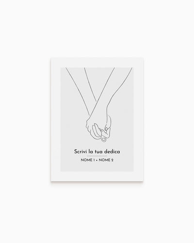 poster personalizzato moderno idea regalo, complemento d'arredo #colore_senza-cornice