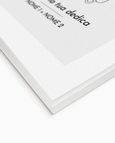 poster personalizzato moderno idea regalo, complemento d'arredo #colore_cornice-argento