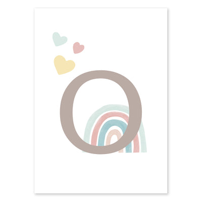 Poster Personalizzato Arcobaleno Boy