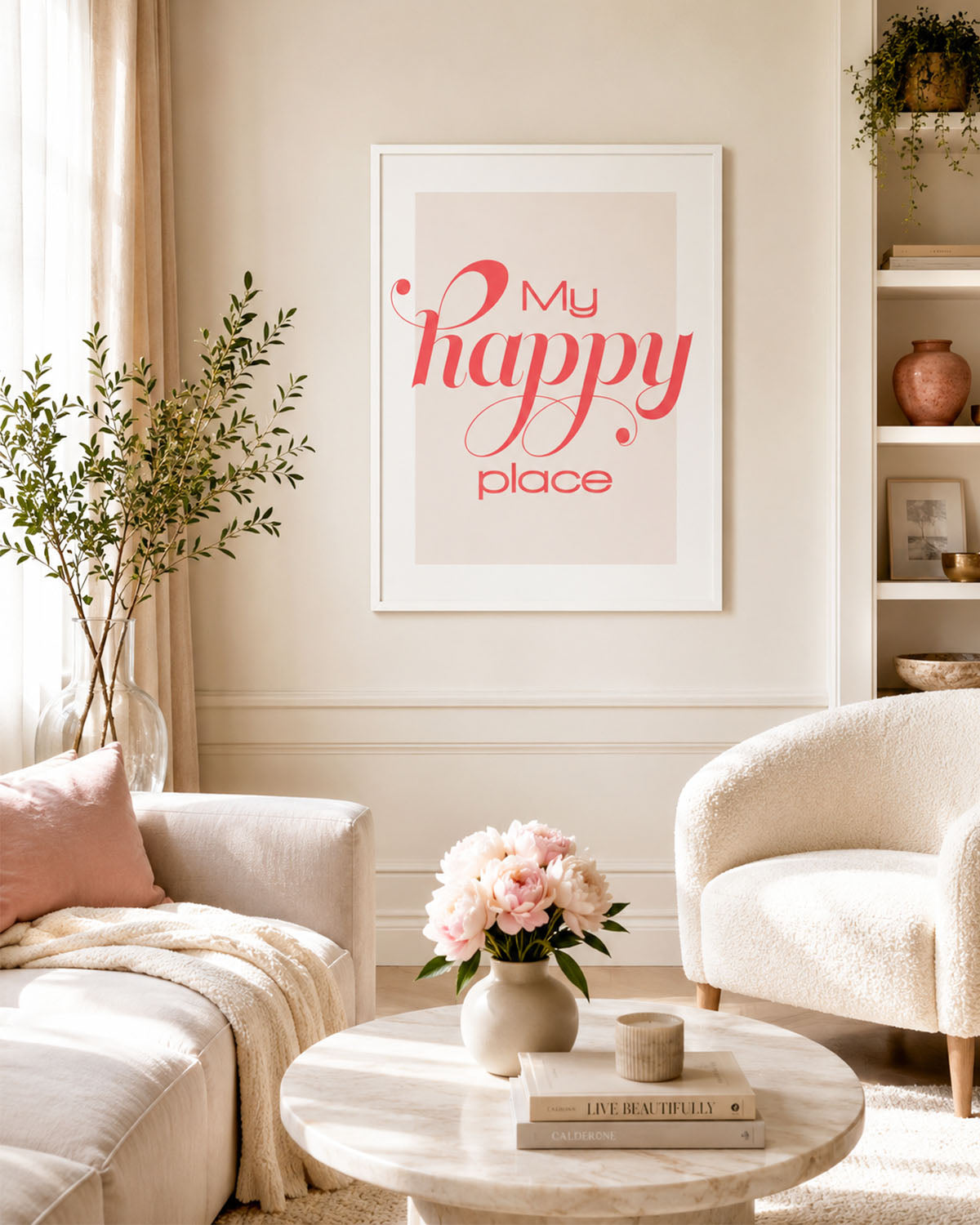 poster Typography con testi e citazioni, decorazione casa ideale per ambienti moderni 