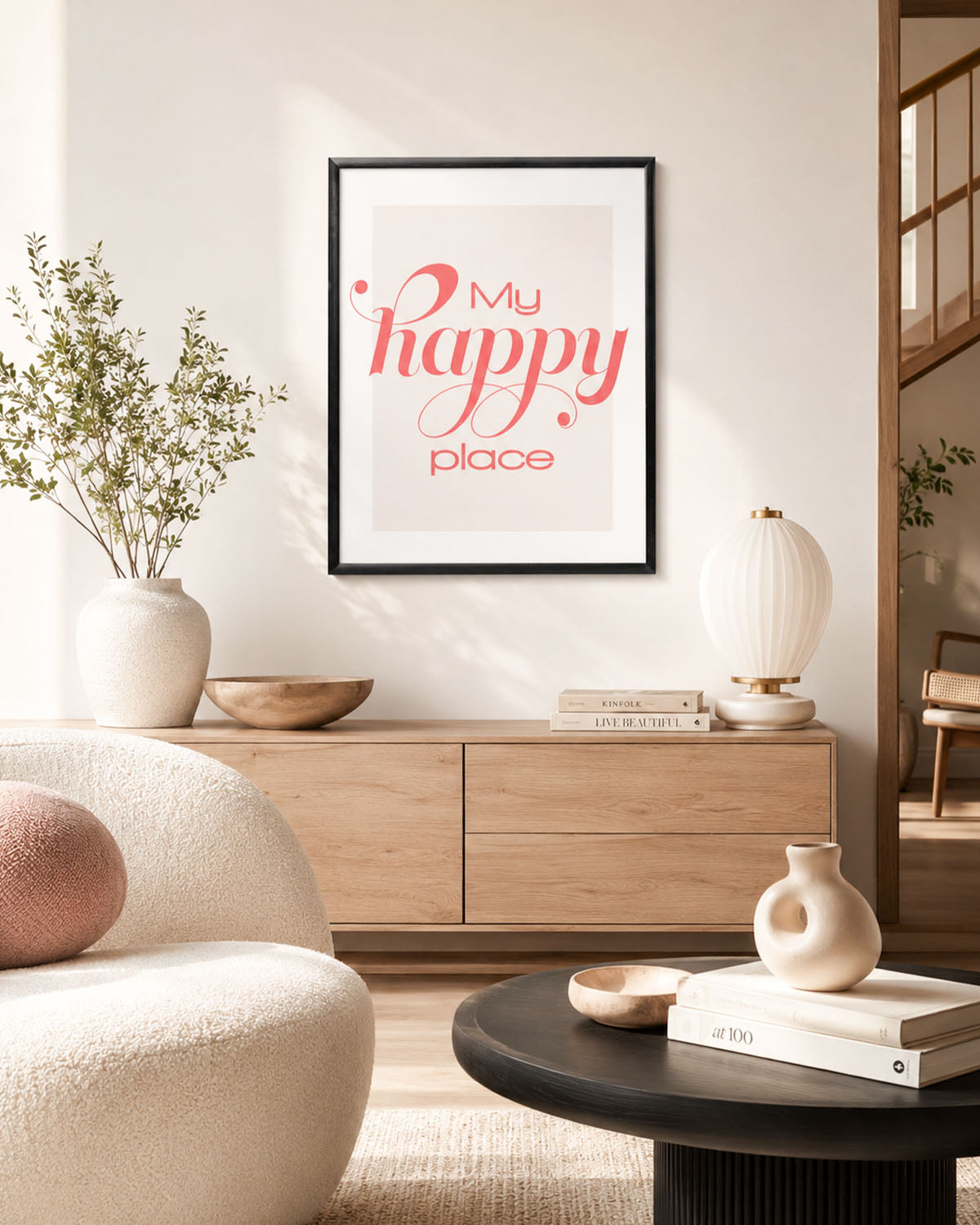poster Typography con testi e citazioni, decorazione casa ideale per ambienti moderni 