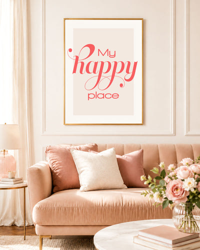 poster Typography con testi e citazioni, decorazione casa ideale per ambienti moderni 