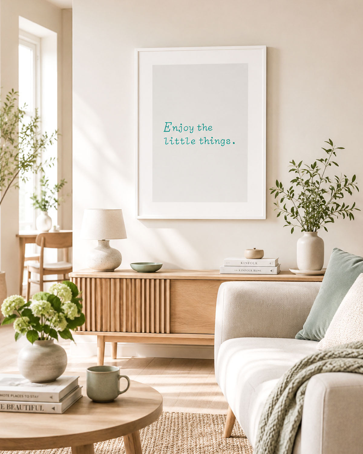 poster Typography con testi e citazioni, decorazione casa ideale per ambienti moderni 