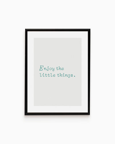 poster Typography con testi e citazioni, decorazione casa ideale per ambienti moderni 