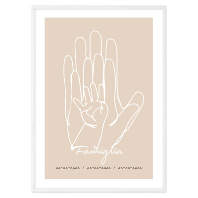 Poster Personalizzato Famiglia