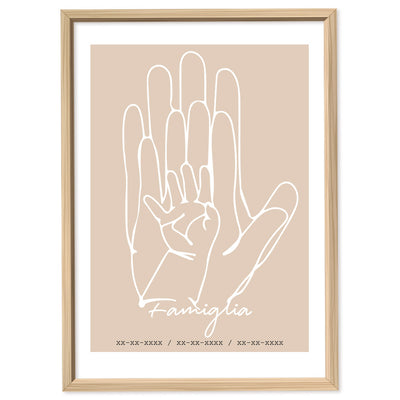 Poster Personalizzato Famiglia