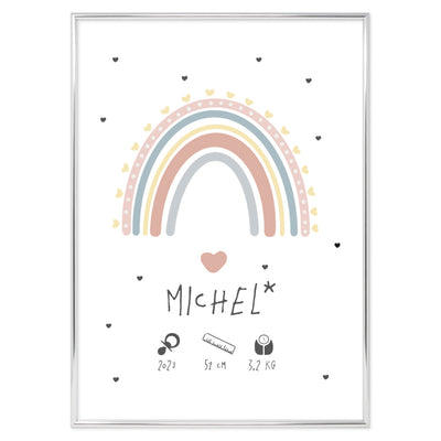 Poster Personalizzato Kids Rainbow