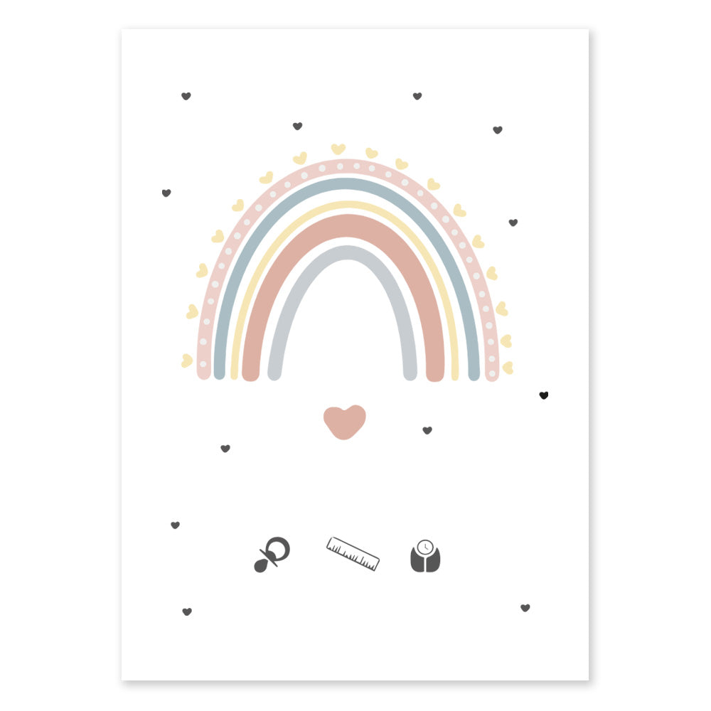 Poster Personalizzato Kids Rainbow